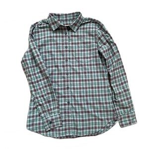 Women’s MEC Long Sleeve Plaid Shirt Size S